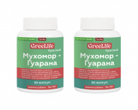 Мухомор Красный-Гуарана, 120 капсул