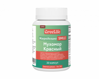 Микродозинг красных мухоморов «Greelife Smile», 30 капсул