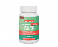 Микродозинг красных мухоморов «Greelife Smile», 120 капсул
