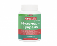 Мухомор Красный-Гуарана, 60 капсул