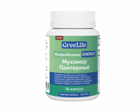 Микродозинг пантерных мухоморов «Greelife Energy», 30 капсул